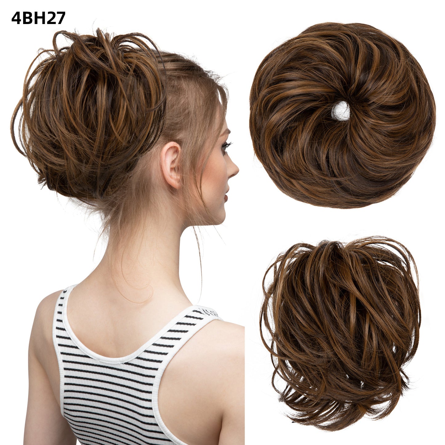 【50% OFF】【Păr Frumos】 👩🦰 Banda de păr pentru perucă cu muguri de bricolaj