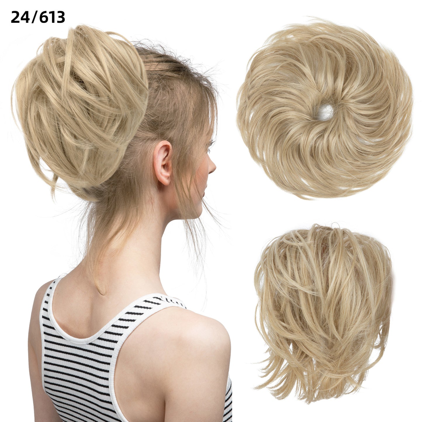 【50% OFF】【Păr Frumos】 👩🦰 Banda de păr pentru perucă cu muguri de bricolaj