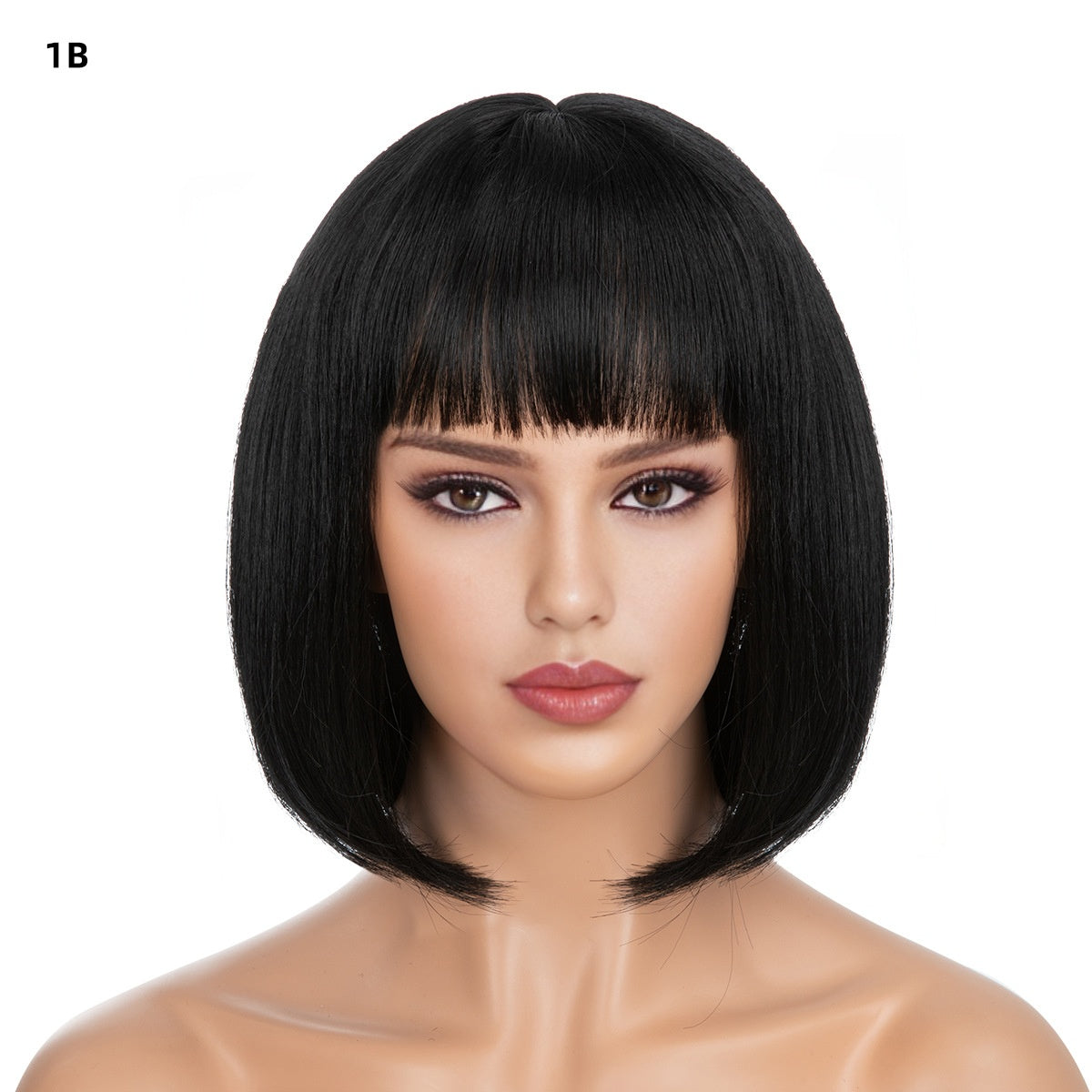 【50% OFF】【Păr Frumos】 👩🦰Perucă pufoasă de păr scurt cu breton de aer