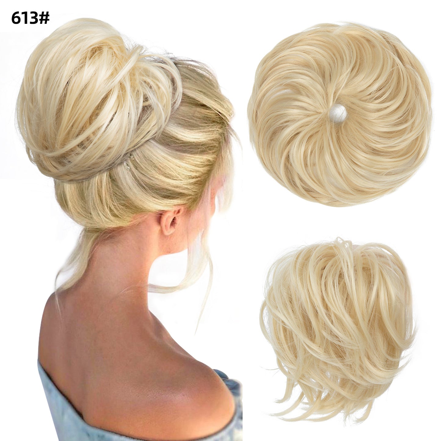 【50% OFF】【Păr Frumos】 👩🦰 Banda de păr pentru perucă cu muguri de bricolaj