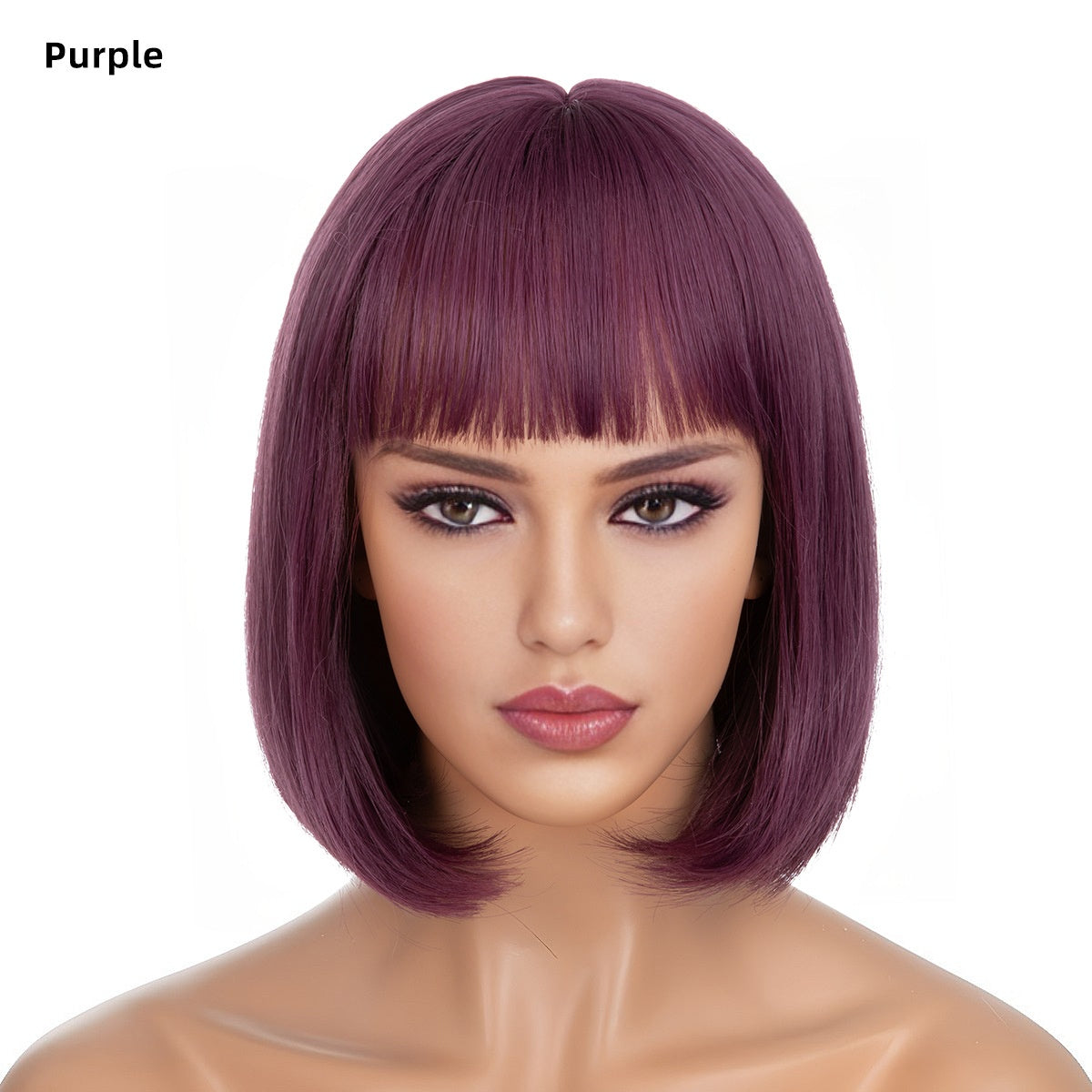 【50% OFF】【Păr Frumos】 👩🦰Perucă pufoasă de păr scurt cu breton de aer