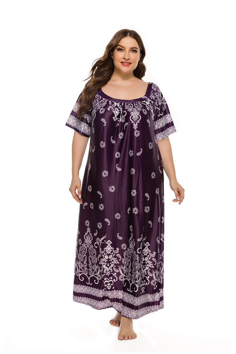 【50% OFF】【XL-4XL】「Roman Lover」2024 Rochie imprimată mărime mare