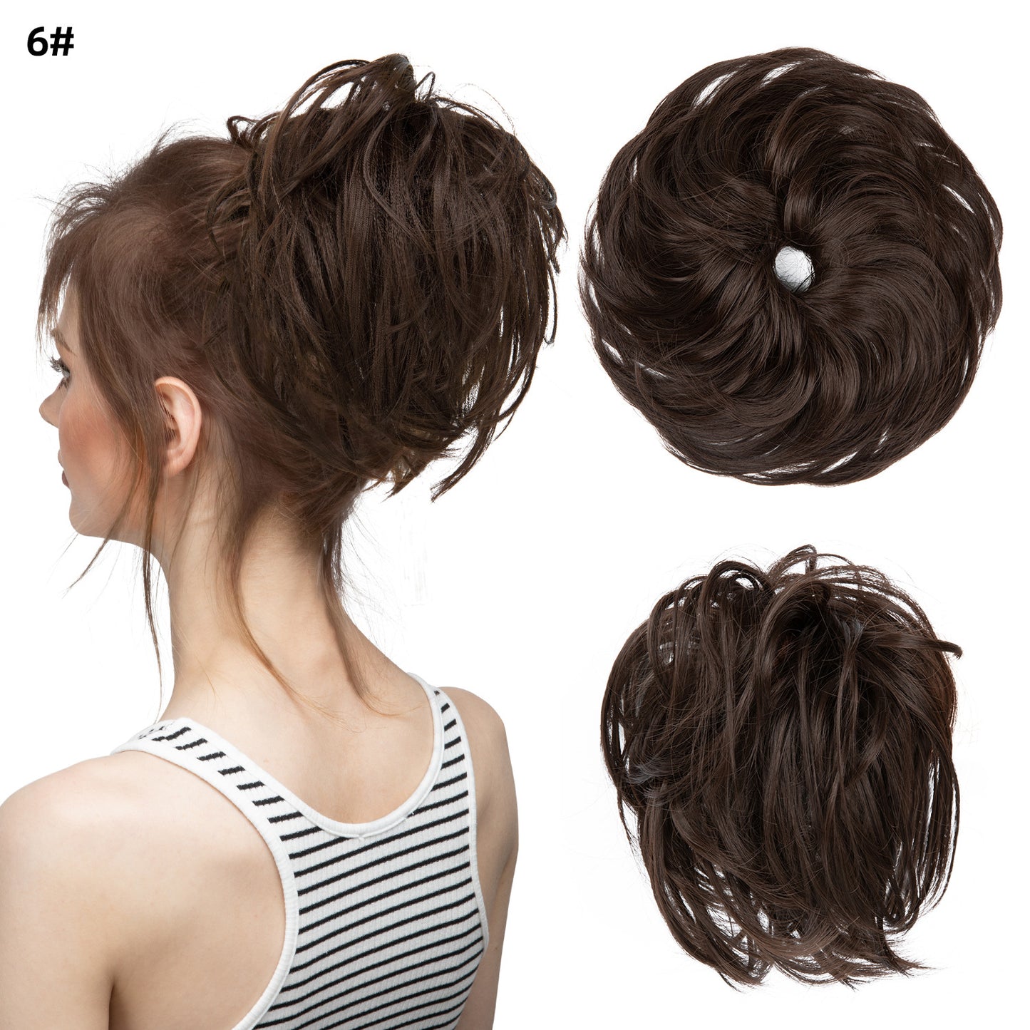 【50% OFF】【Păr Frumos】 👩🦰 Banda de păr pentru perucă cu muguri de bricolaj