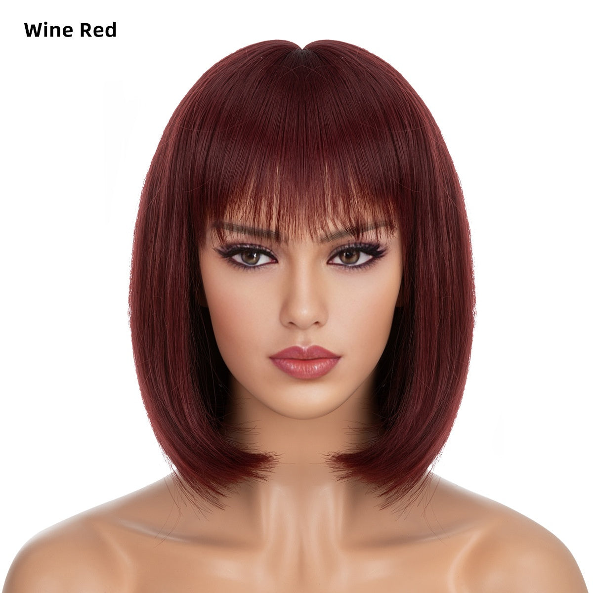 【50% OFF】【Păr Frumos】 👩🦰Perucă pufoasă de păr scurt cu breton de aer