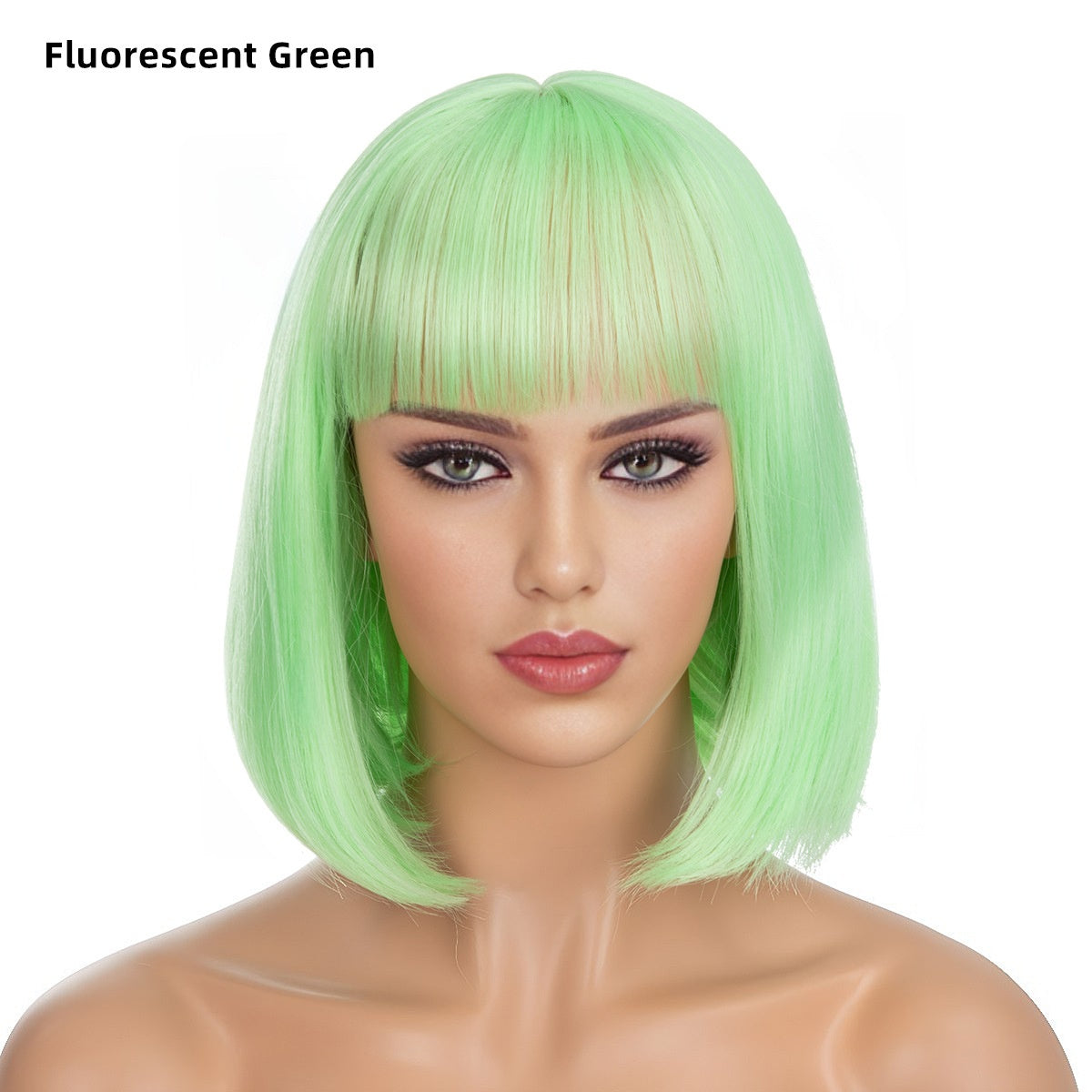 【50% OFF】【Păr Frumos】 👩🦰Perucă pufoasă de păr scurt cu breton de aer