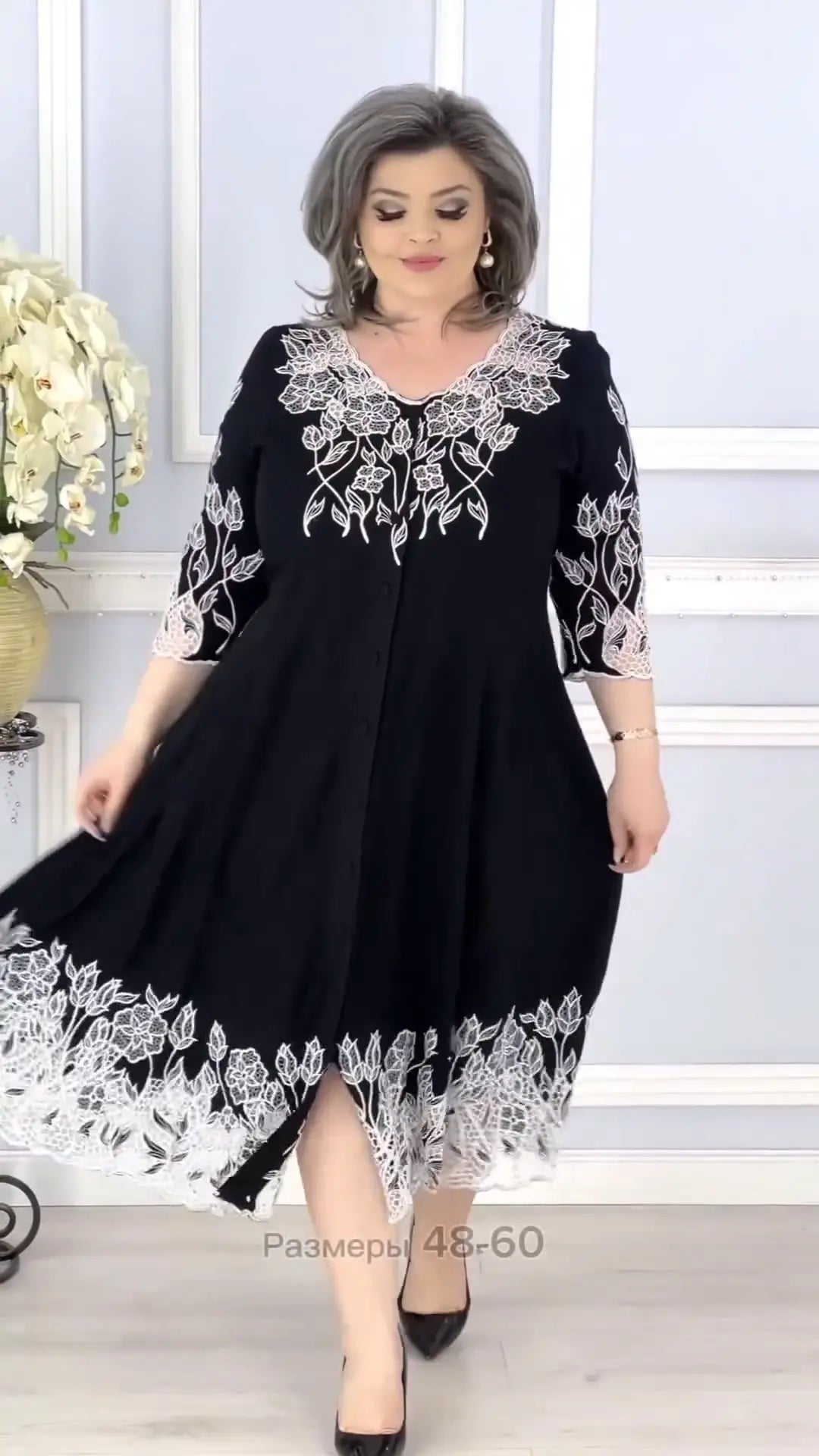 【50% OFF】【S-4XL】👗2024 rochie noua din dantela