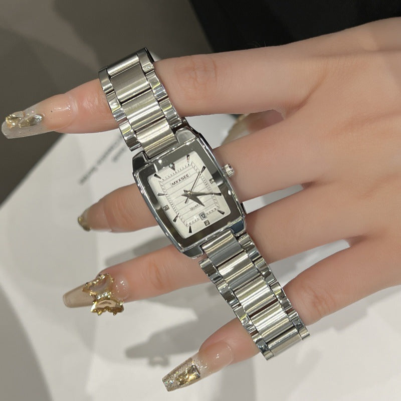 【50% OFF】【MXXSEE】⌚️Ceas de cuarț pătrat cu calendar