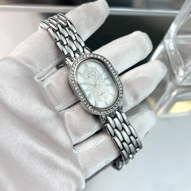 【50% OFF】【GREALY】⌚️ Ceas de damă cu quartz de înaltă calitate