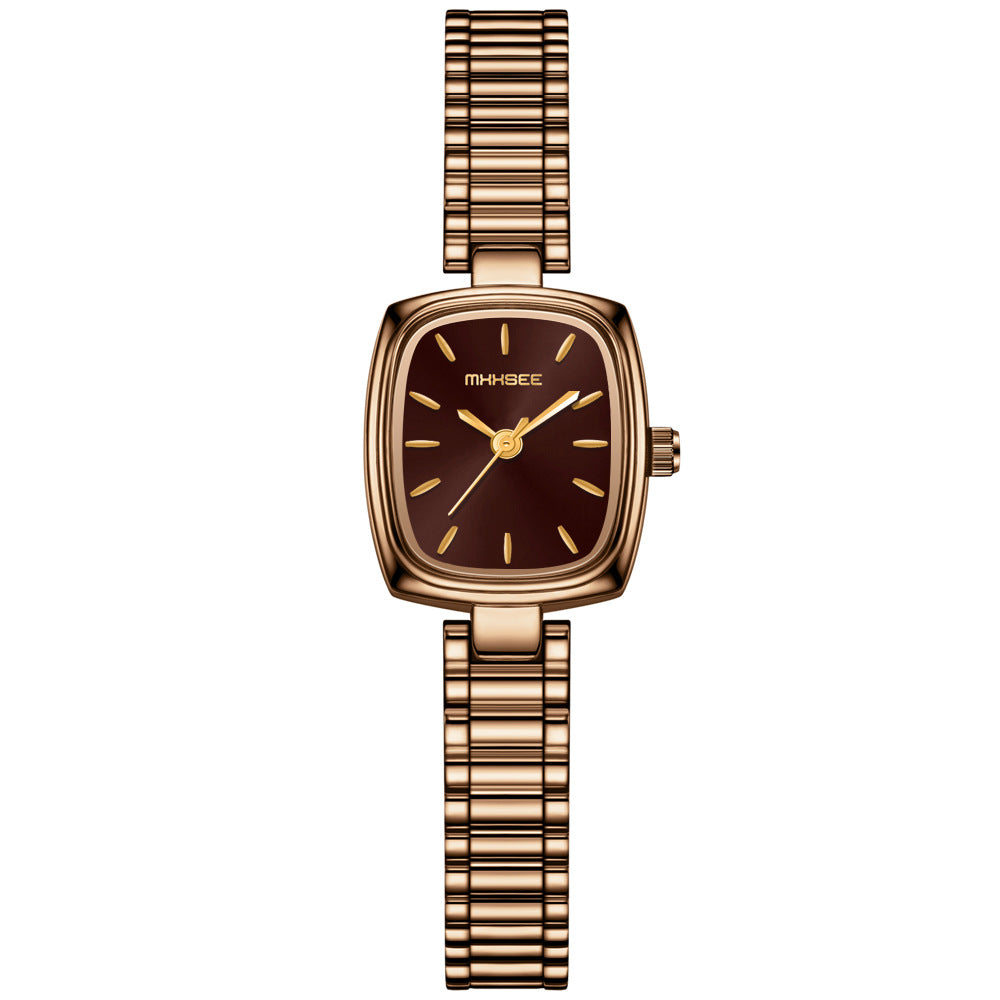 【50% OFF】【MXXSEE】⌚️Ceas mic din aur cu quartz de lux usor