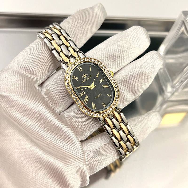 【50% OFF】【GREALY】⌚️ Ceas de damă cu quartz de înaltă calitate