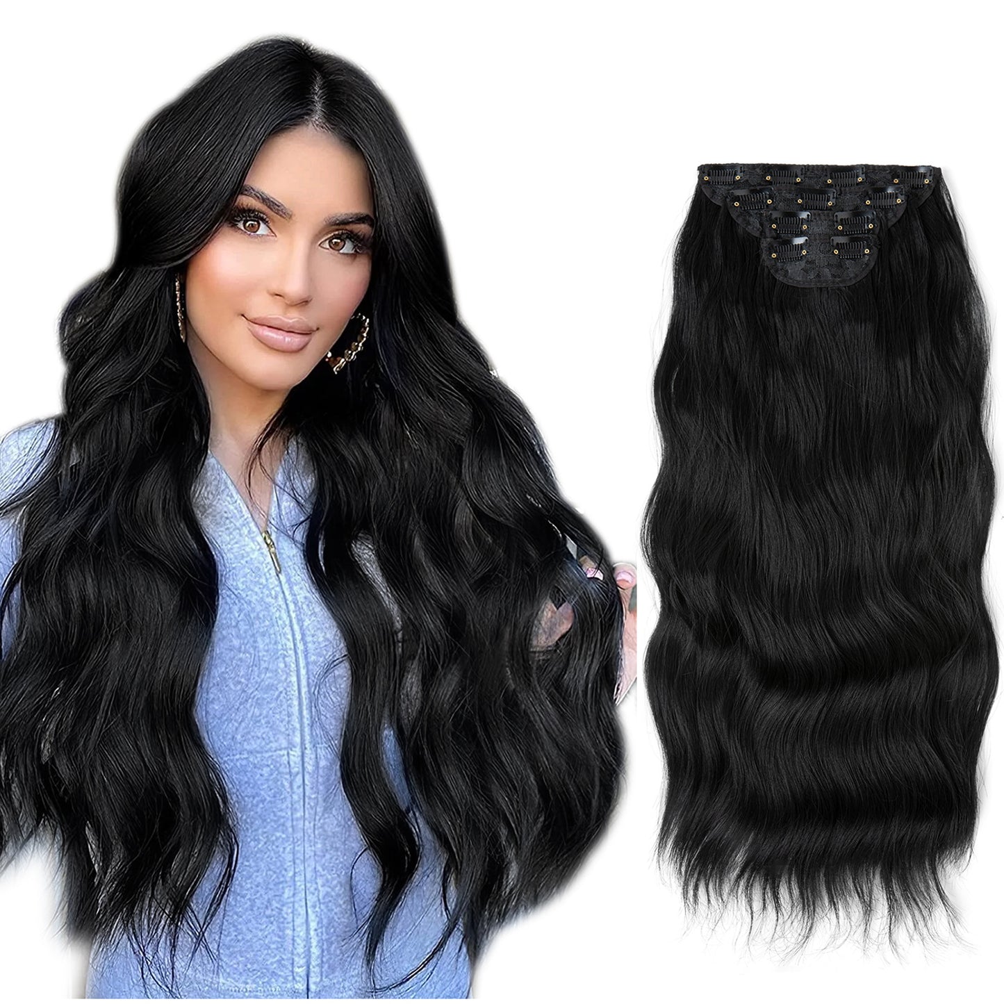 【50% OFF】【Păr Frumos】 👩🦰 Perucă ondulată cu păr ondulat lung