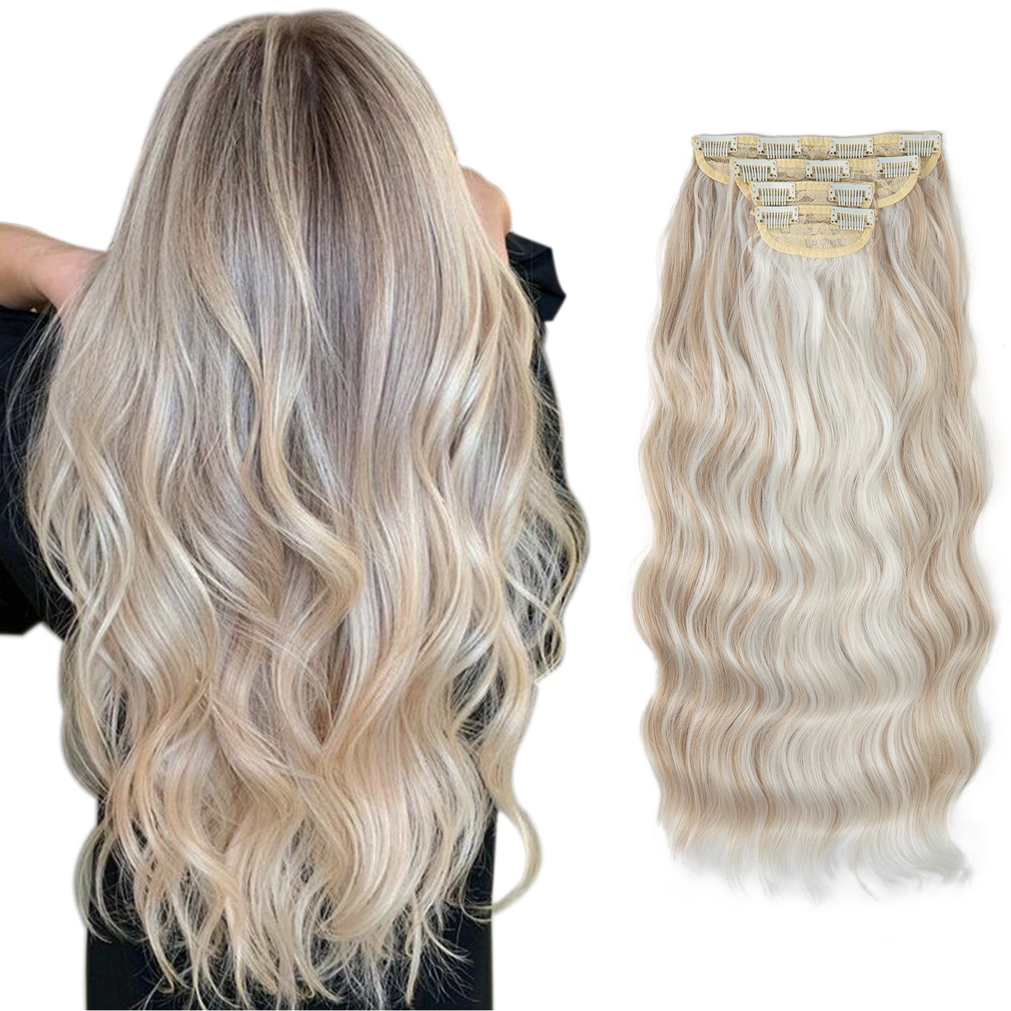 【50% OFF】【Păr Frumos】 👩🦰 Perucă ondulată cu păr ondulat lung