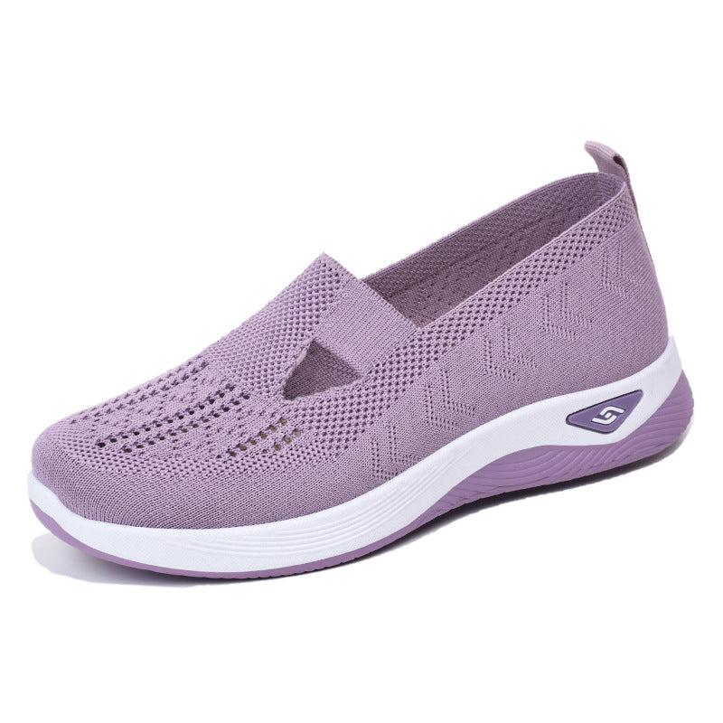 【50% OFF】【36-43】Pantofi sport tricotati cu talpa moale pentru femei
