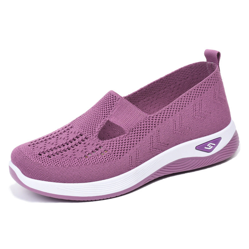 【50% OFF】【36-43】Pantofi sport tricotati cu talpa moale pentru femei