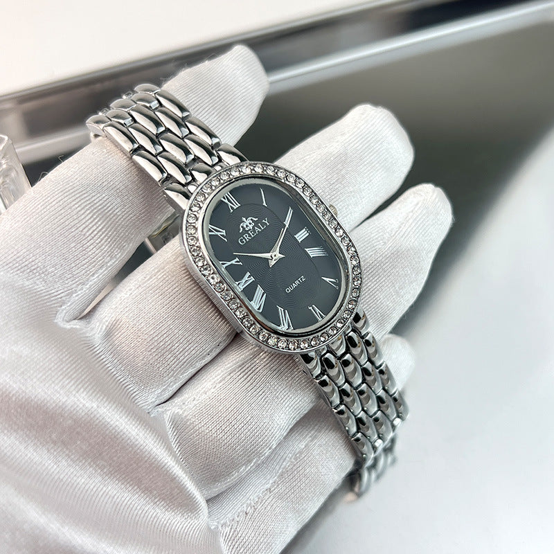 【50% OFF】【GREALY】⌚️ Ceas de damă cu quartz de înaltă calitate