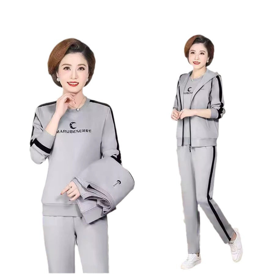 【50% OFF】【M-4XL】Costum de damă sport de toamnă mărime mare