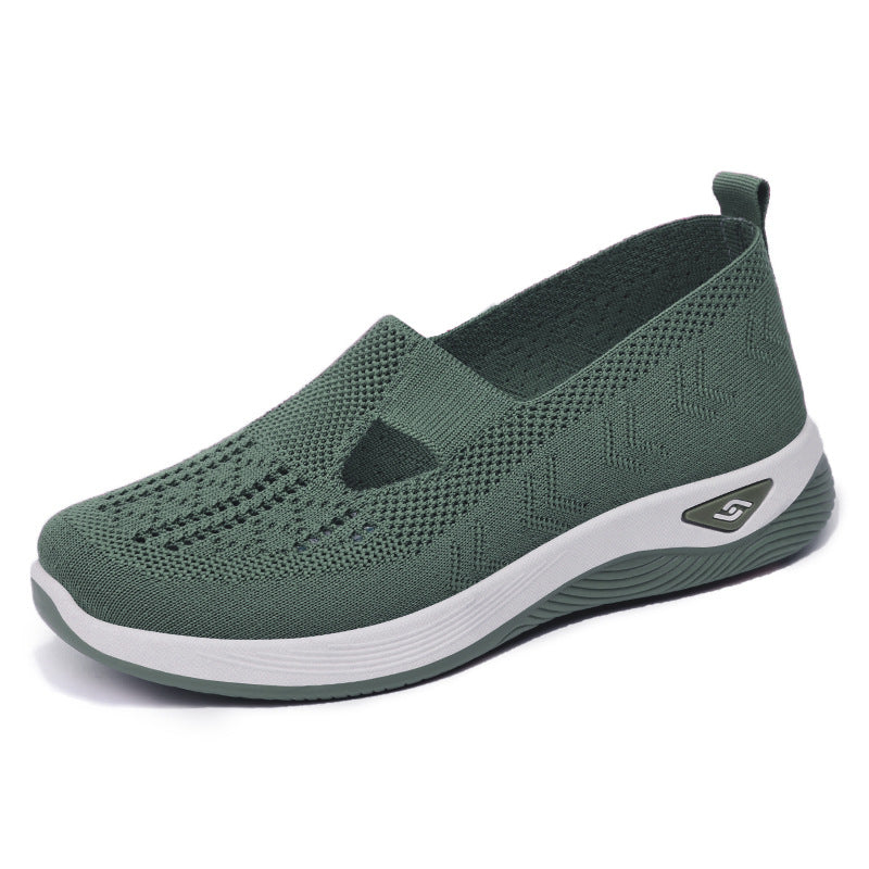 【50% OFF】【36-43】Pantofi sport tricotati cu talpa moale pentru femei