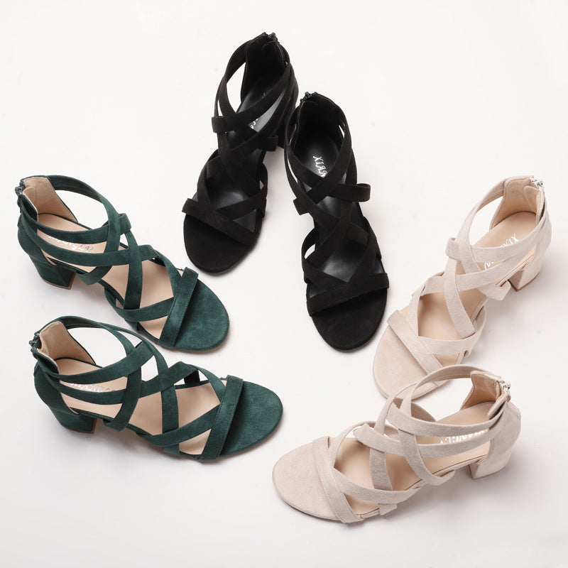 【50% OFF】【36-42】2024 nou stil toc gros temperament tocuri înalte