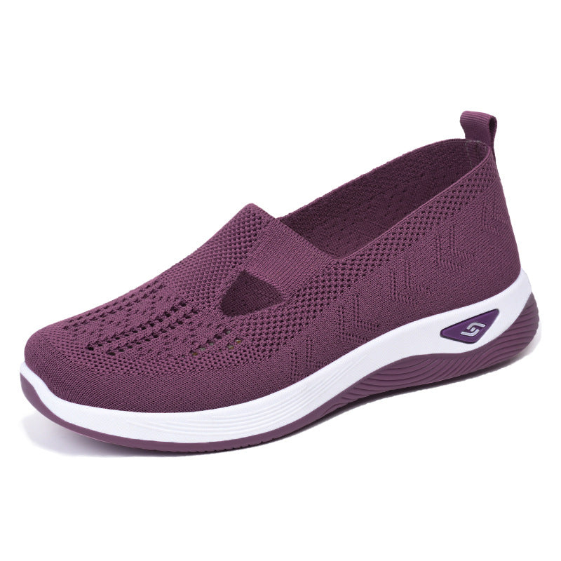 【50% OFF】【36-43】Pantofi sport tricotati cu talpa moale pentru femei