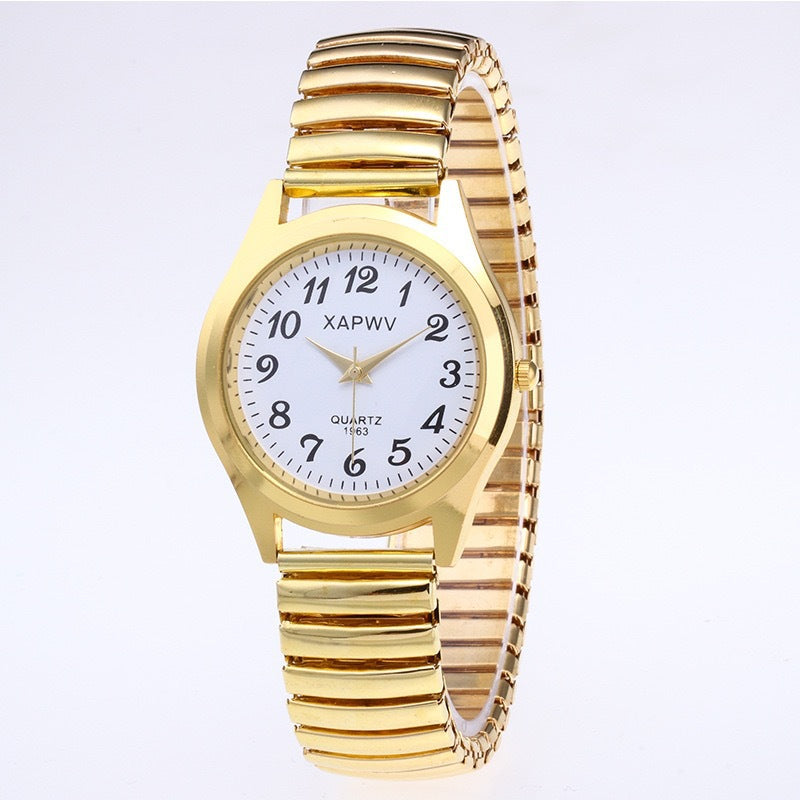 【50% OFF】【QUARTZ】🧑🤝🧑⌚️Ceas de cuplu digital cu cuarț cu curea elastică