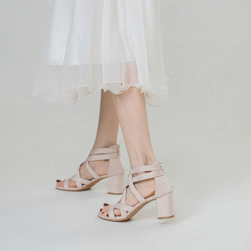 【50% OFF】【36-42】2024 nou stil toc gros temperament tocuri înalte