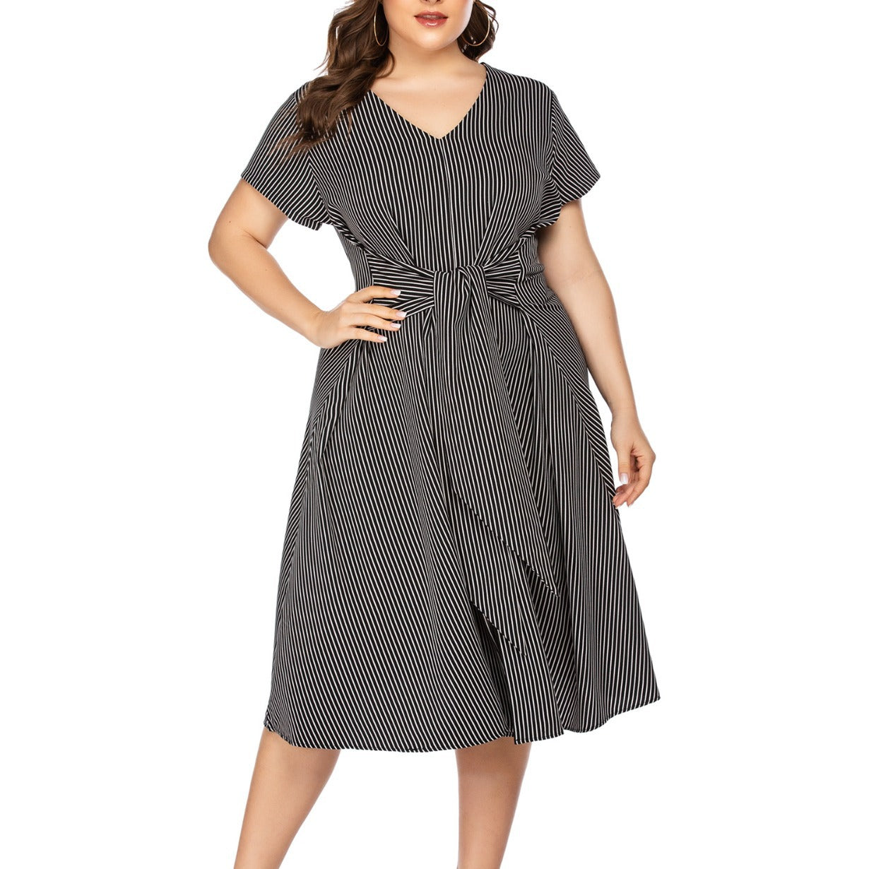 【50% OFF】【XL-5XL】2024 rochie cu bretele pentru femei marimea plus