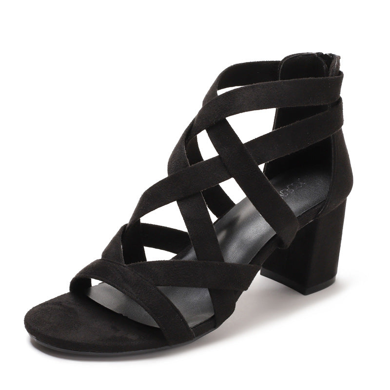 【50% OFF】【36-42】2024 nou stil toc gros temperament tocuri înalte
