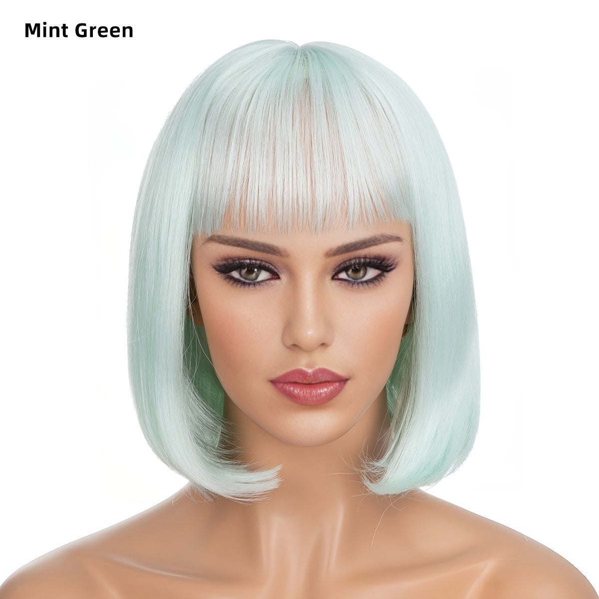 【50% OFF】【Păr Frumos】 👩🦰Perucă pufoasă de păr scurt cu breton de aer