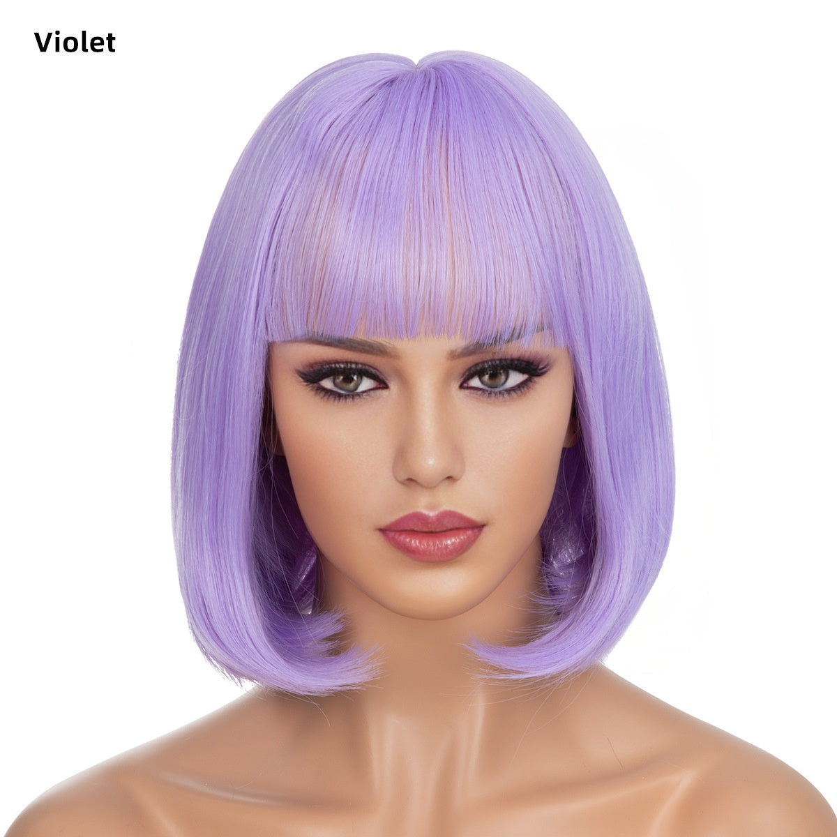 【50% OFF】【Păr Frumos】 👩🦰Perucă pufoasă de păr scurt cu breton de aer