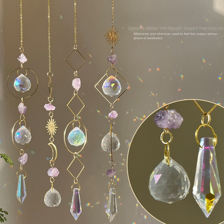 【50% OFF】「Sunshine Catcher」Pandantiv cu ametist fantezie