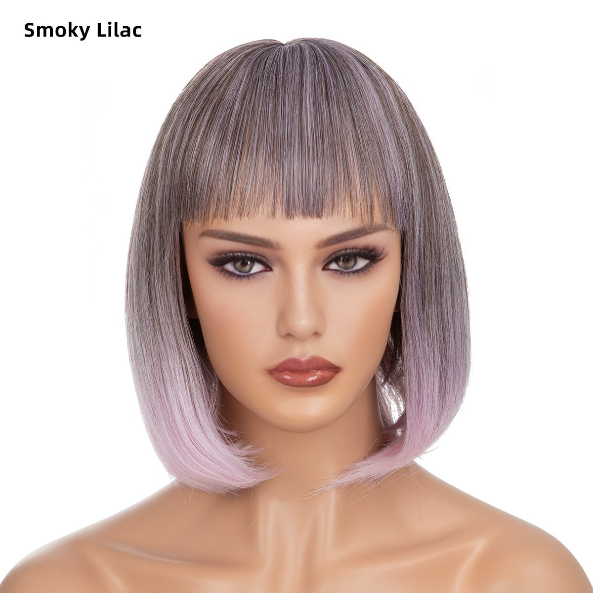 【50% OFF】【Păr Frumos】 👩🦰Perucă pufoasă de păr scurt cu breton de aer