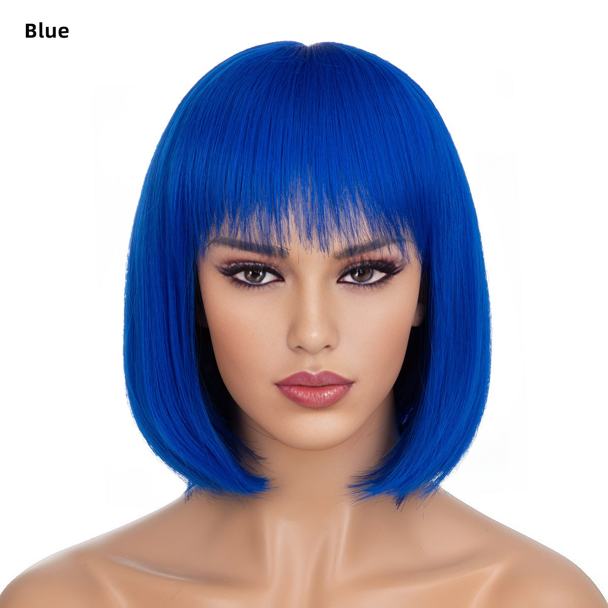 【50% OFF】【Păr Frumos】 👩🦰Perucă pufoasă de păr scurt cu breton de aer