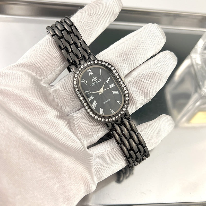 【50% OFF】【GREALY】⌚️ Ceas de damă cu quartz de înaltă calitate
