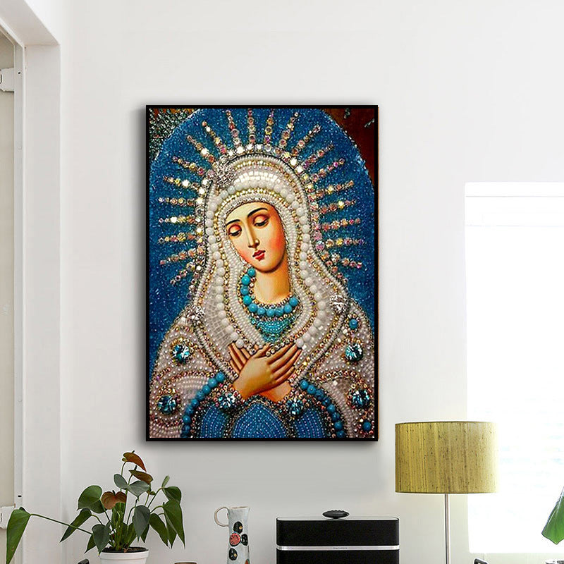 【50% OFF】【Pictură  DIY】pictura cu diamant 5d Hristos ortodox Iisus pictura decorativa diy