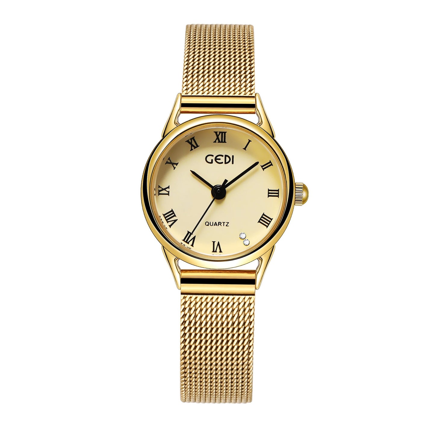 【50% OFF】【GEDI】⌚️Ceas de dama cu quartz cu cadran mic retro la scara romana