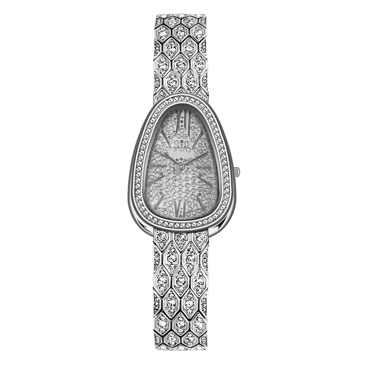 【50% OFF】【QUARTZ】⌚️Ceas de damă cu quartz cu incrustație de diamante