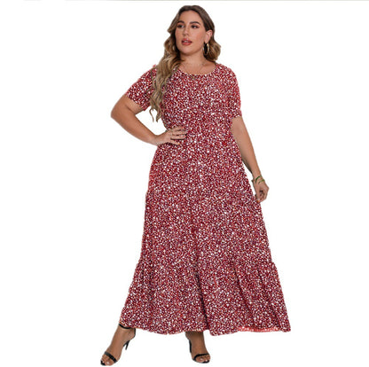 【50% OFF】【XL-5XL】「The Look of You」2024 Rochie boemă cu flori marimi mari