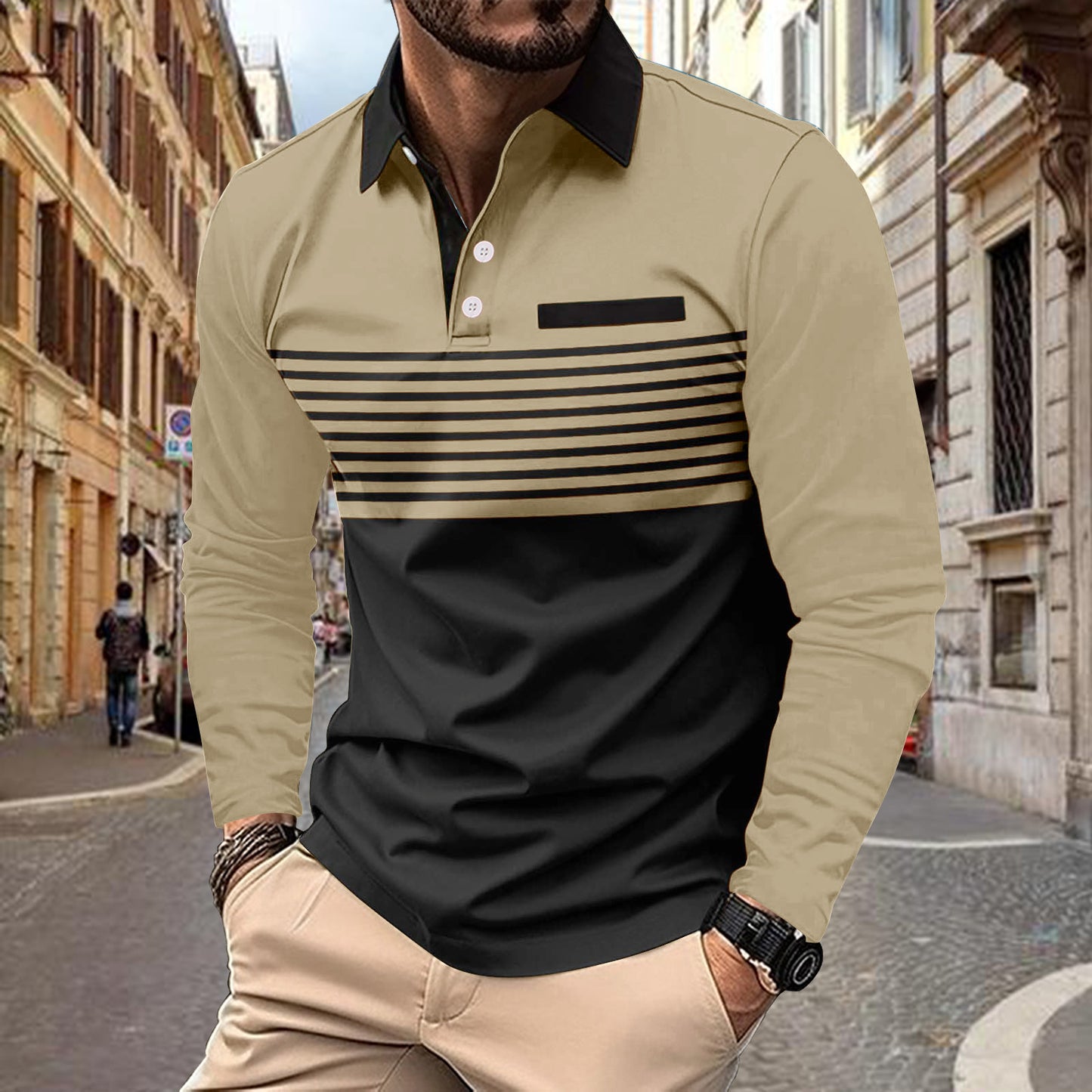 【50% OFF】【S-3XL】2024 Autumn POLO Shirt Tricou polo sport pentru bărbați