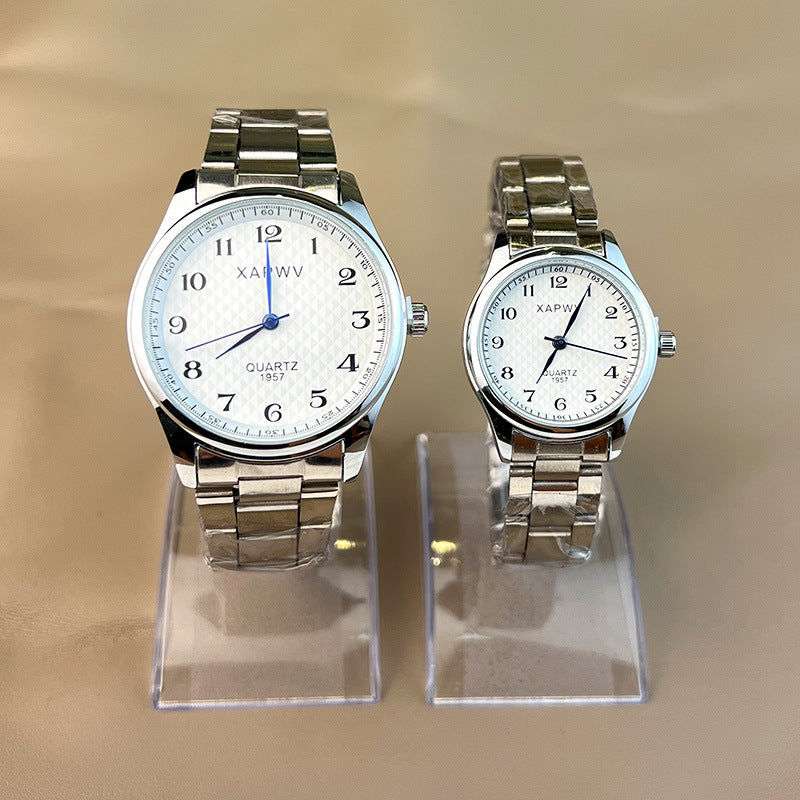 【50% OFF】【QUARTZ】⌚️Ceasuri de bărbați din seria business cuplu ceasuri