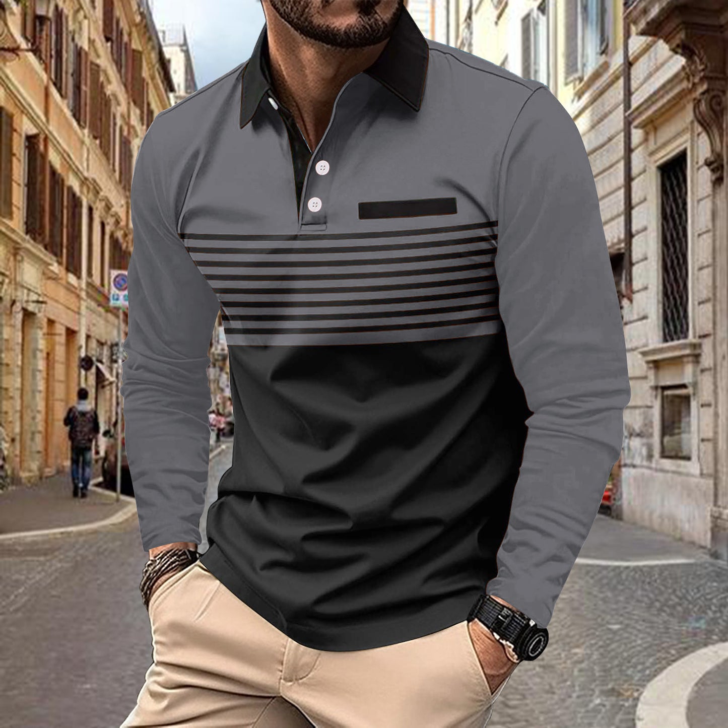 【50% OFF】【S-3XL】2024 Autumn POLO Shirt Tricou polo sport pentru bărbați