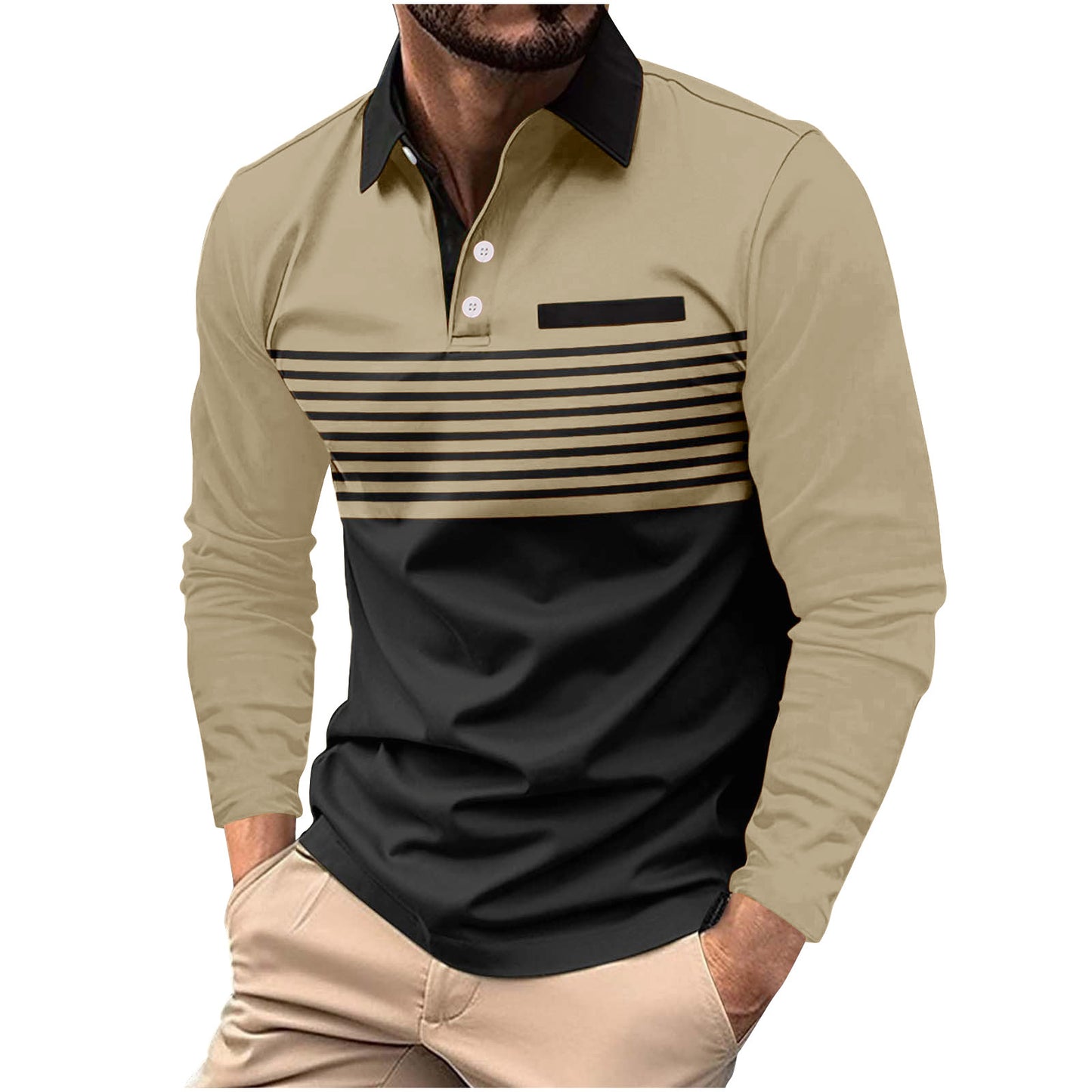 【50% OFF】【S-3XL】2024 Autumn POLO Shirt Tricou polo sport pentru bărbați