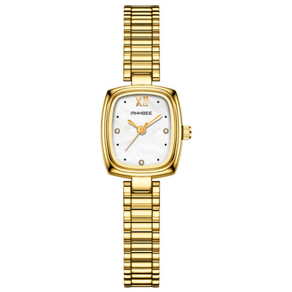 【50% OFF】【MXXSEE】⌚️Ceas mic din aur cu quartz de lux usor